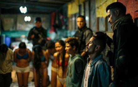 Een scene uit zerozerozero.