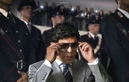 Een beeld uit Il Traditore.