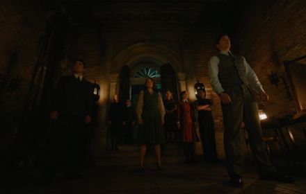 Een foto uit de trailer voor A Haunting in Venice