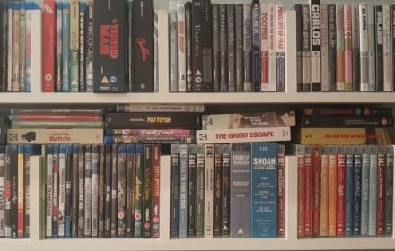 Een deel van mijn Blu-ray verzameling