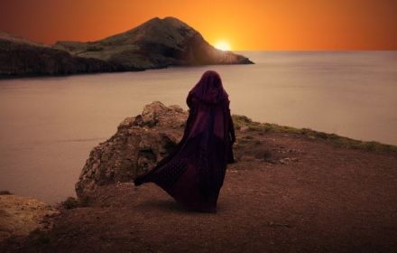 Een foto uit de trailer voor The Acolyte