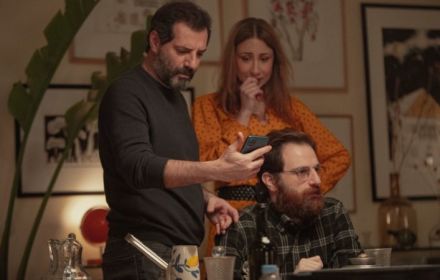 Scène uit Perfect Strangers