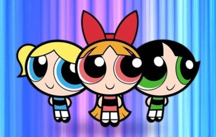 Blossom, Bubbles en Buttercup, de Poewerpuff Girls.