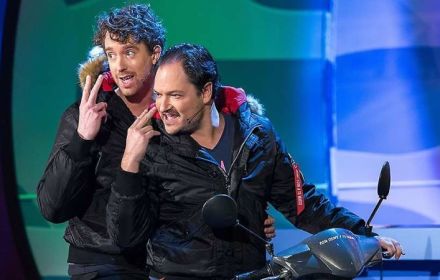 Jeroen Woe bij 'De Kwis'