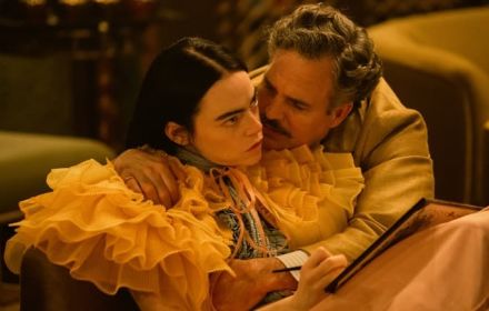 Een foto van Emma Stone in Poor Things