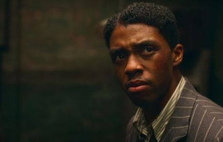 Chadwick Boseman in 'Ma Rainey's Black Bottom'.