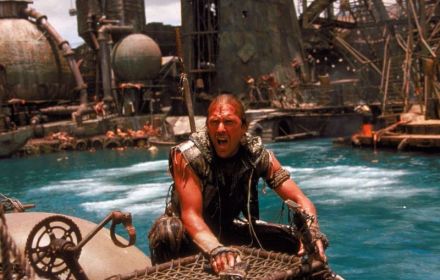 Waterworld met Kevin Costner