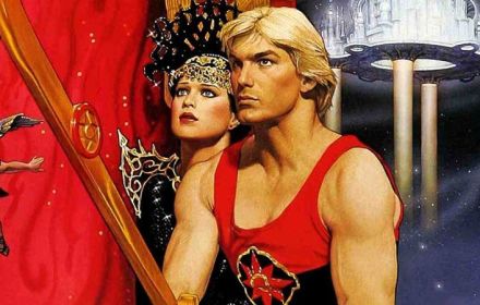 Oude Flash Gordon poster
