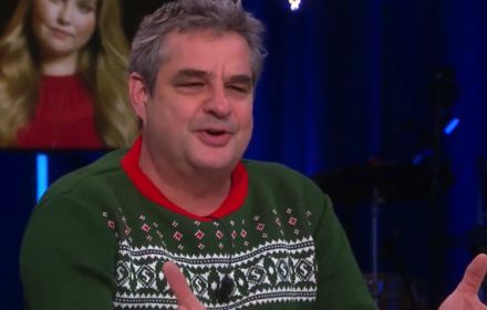 Frank Lammers bij een uitzending van Beau