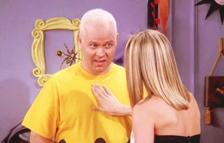 James Michael Tyler als Gunther in een aflevering van Friends.