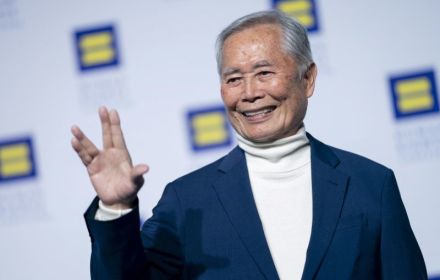 Een foto van George Takei.