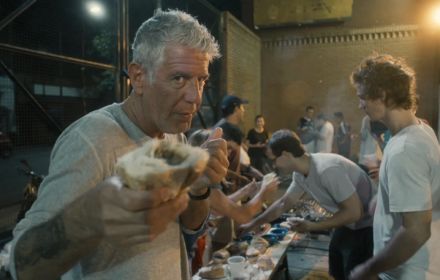 Anthony Bourdain in Roadrunner