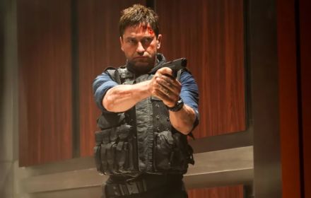 Gerard Butler in Olympus Has Fallen.