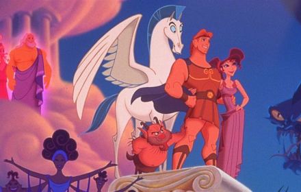 Een afbeelding van de klassieke Hercules-film.
