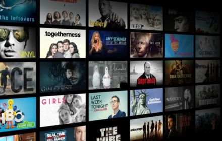 Verschillende logo's van streamingdiensten