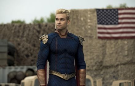 Een foto van Antony Starr als Homelander