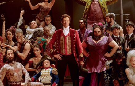 Een scene uit The Greatest Showman.