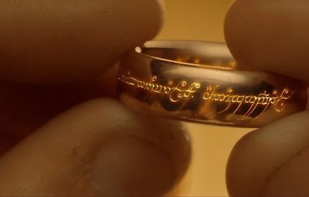 Still uit 'The Lord of the Rings: The Fellowship of the Ring'
