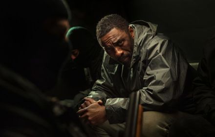 Een foto van Idris Elba als Luther.