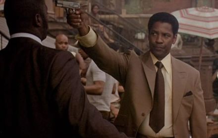 Een scene uit American Gangster.