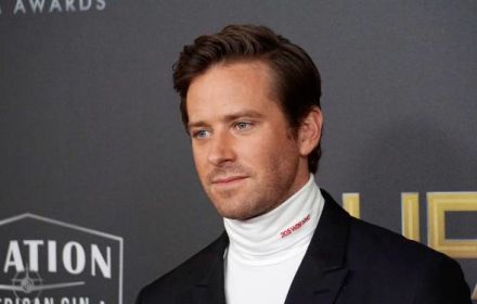 Armie Hammer op rode loper