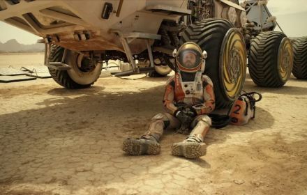 Matt Damon in The Martian.