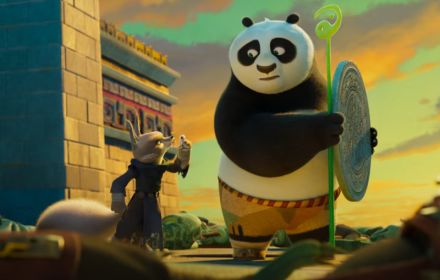 Een still uit de trailer voor Kung Fu Panda 4