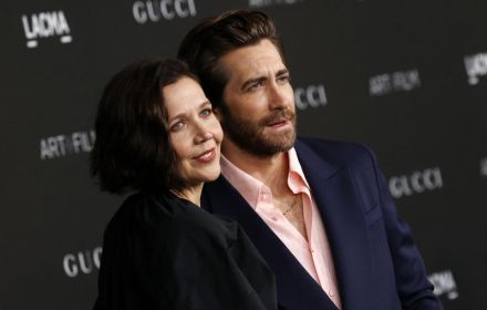 Een foto van Jake en Maggie Gyllenhaal