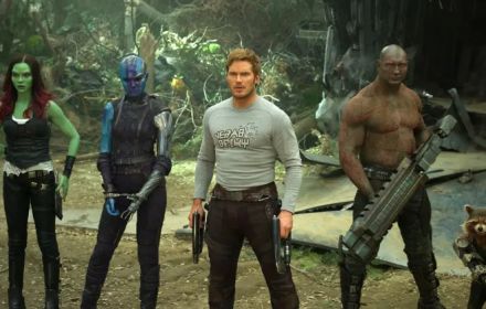 Een foto uit Guardians of the Galaxy.