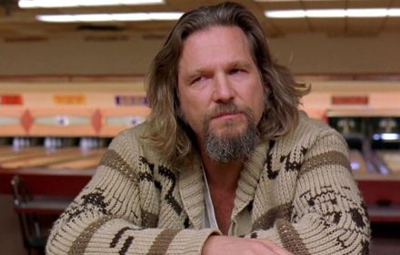 Een foto van Jeff Bridges in The Big Lebowski.