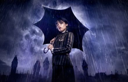 Een foto van Jenna Ortega in Wednesday