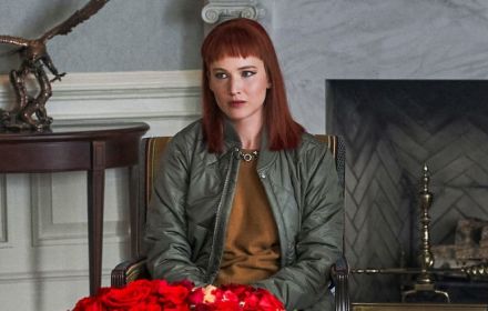 Een still  van Jennifer Lawrence uit de film Don't Look Up.