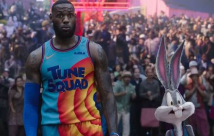 Een still uit 'Space Jam: A New Legacy'.
