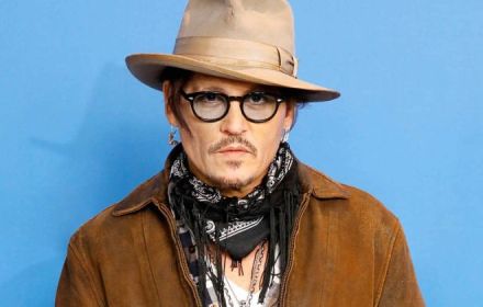 Een foto van Johnny Depp.