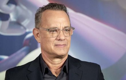 Tom Hanks op rode loper