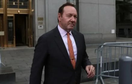 Kevin Spacey in een foto