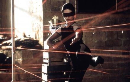 Catherine Zeta-Jones in Entrapment.