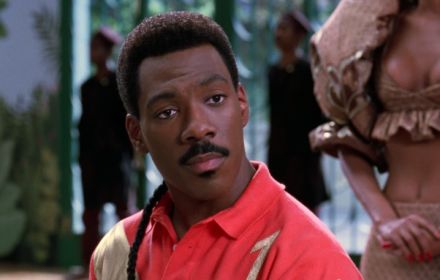 Een foto uit Coming to America