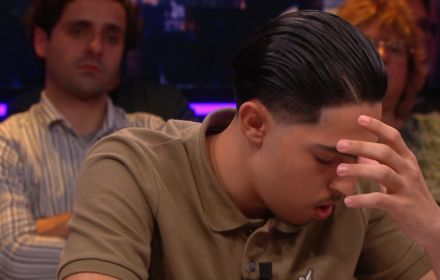 Leonardo tijdens 'Humberto'