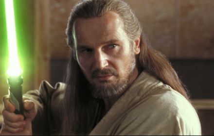 Een foto van Liam Neeson in Star Wars