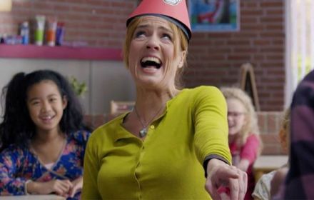 Juf Ank in 'De Luizenmoeder'