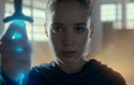 Een afbeelding uit Warrior Nun.