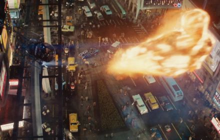 Human Tourch in The Fantastic Four: First Steps