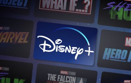Disney+ logo op scherm