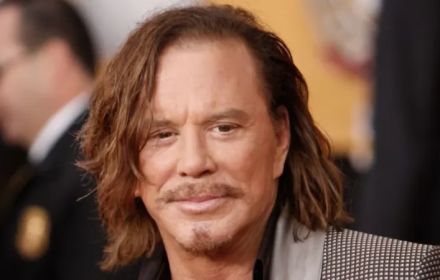 Een foto van Mickey Rourke