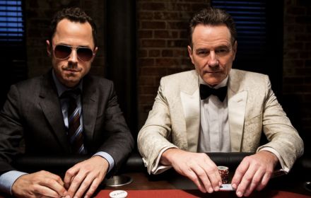 Giovanni Ribisi en Bryan Cranston in Sneaky Pete