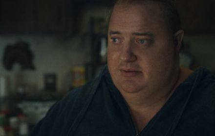 Een foto van Brendan Fraser in The Whale.