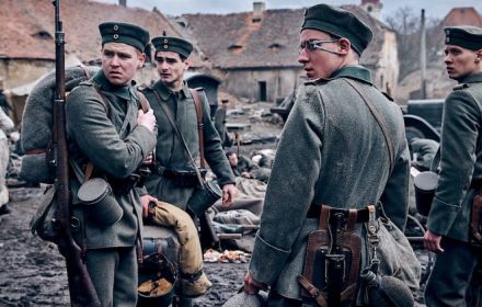 Een scene uit All Quiet on the Western Front.