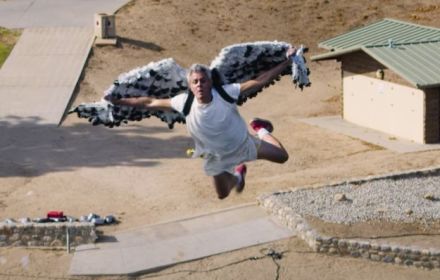 Johnny Knoxville in trailer