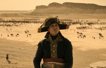 Een foto van Joaquin Phoenix in Napoleon